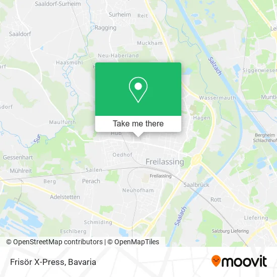 Карта Frisör X-Press