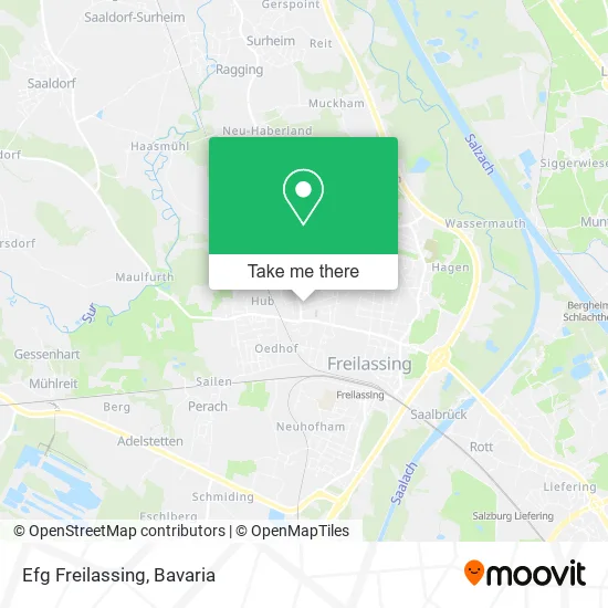 Карта Efg Freilassing