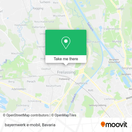 Карта bayernwerk e-mobil