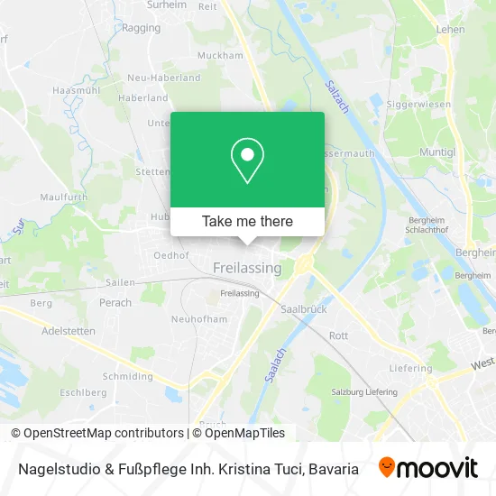 Карта Nagelstudio & Fußpflege Inh. Kristina Tuci