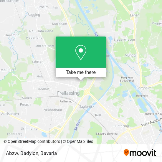 Карта Abzw. Badylon