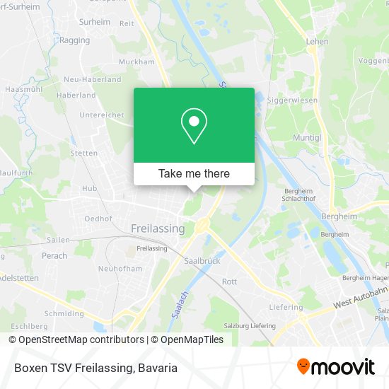 Карта Boxen TSV Freilassing