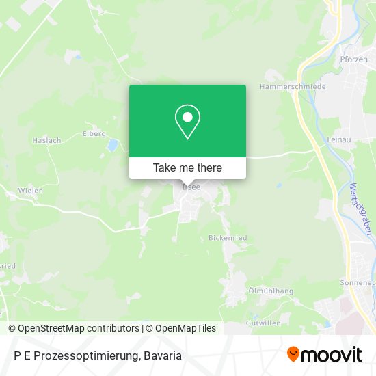 P E Prozessoptimierung map