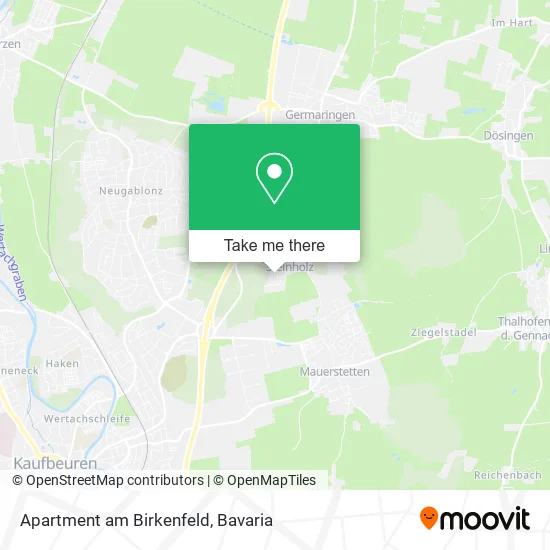 Карта Apartment am Birkenfeld