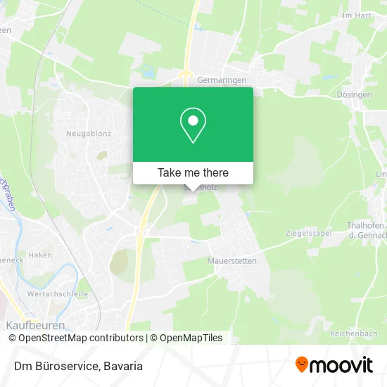 Карта Dm Büroservice