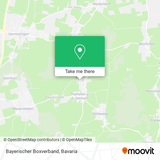 Bayerischer Boxverband map