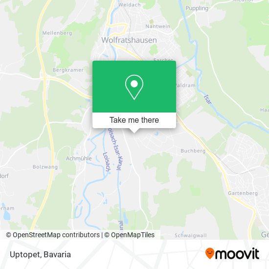 Карта Uptopet