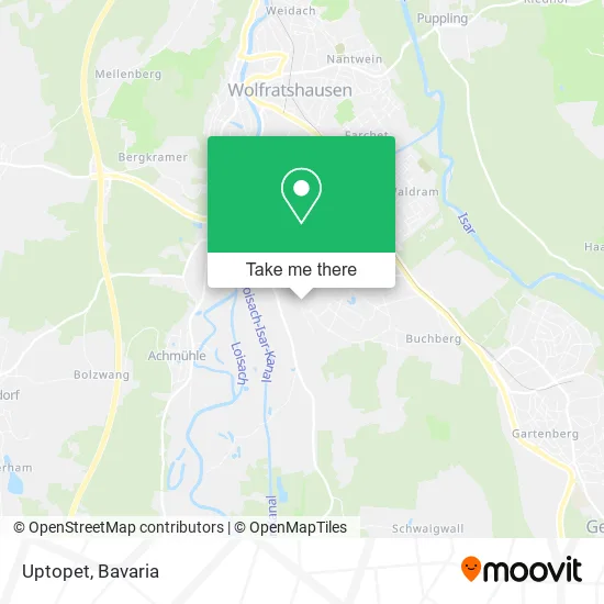 Карта Uptopet