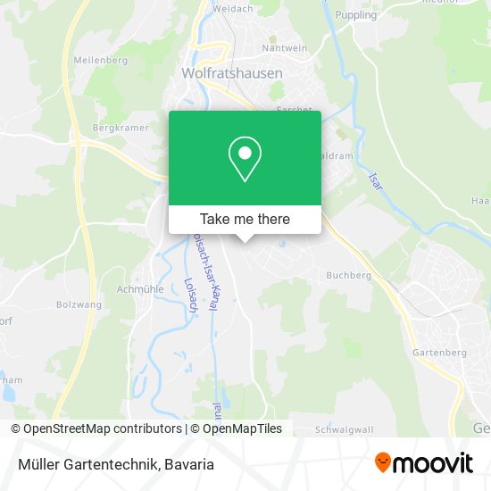 Müller Gartentechnik map