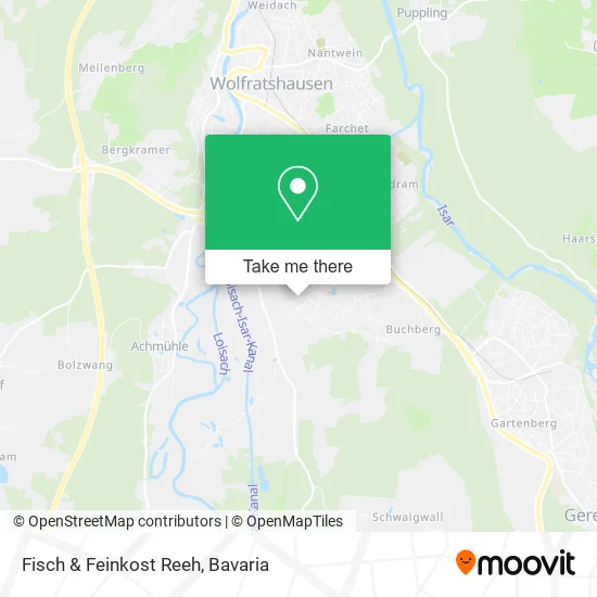 Карта Fisch & Feinkost Reeh