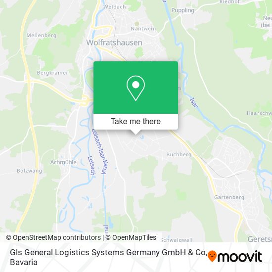 Gls General Logistics Systems Germany GmbH & Co map