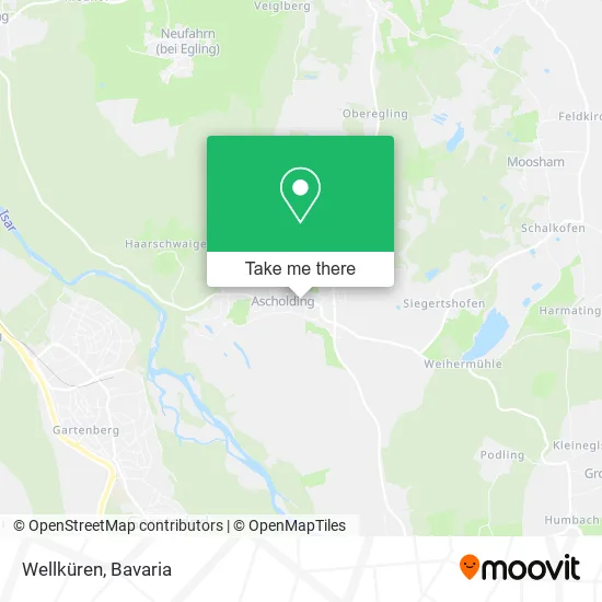 Карта Wellküren