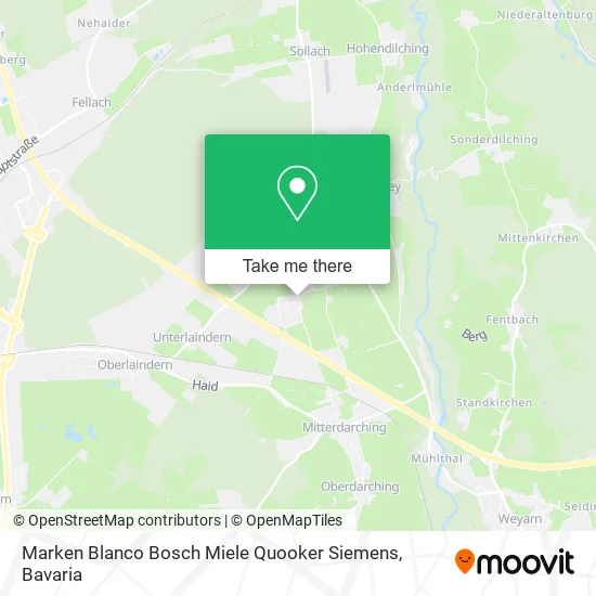 Карта Marken Blanco Bosch Miele Quooker Siemens