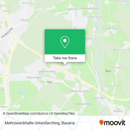 Карта Mehrzweckhalle Unterdarching