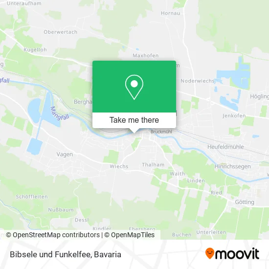 Карта Bibsele und Funkelfee