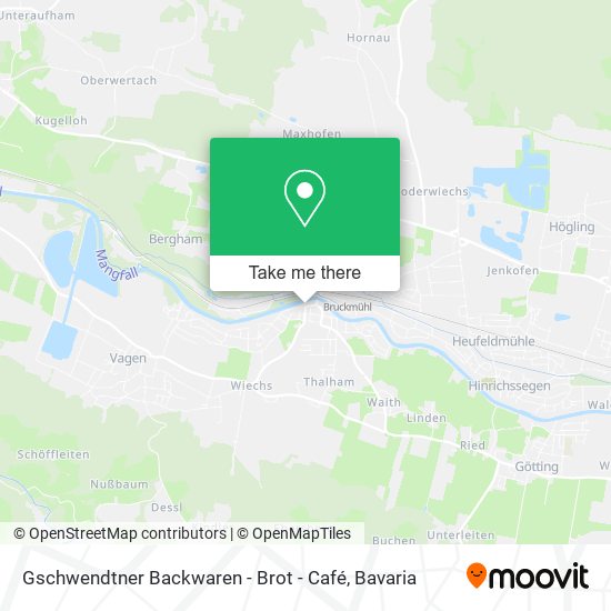 Gschwendtner Backwaren - Brot - Café map