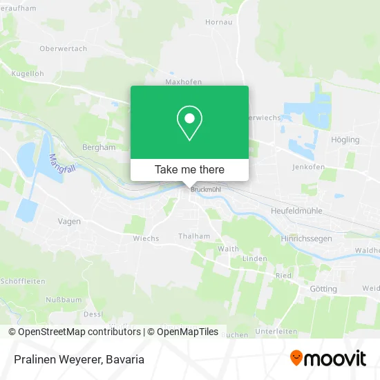 Карта Pralinen Weyerer
