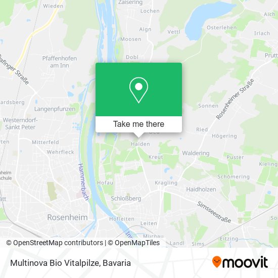 Карта Multinova Bio Vitalpilze
