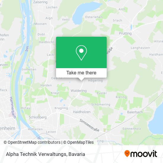 Alpha Technik Verwaltungs map