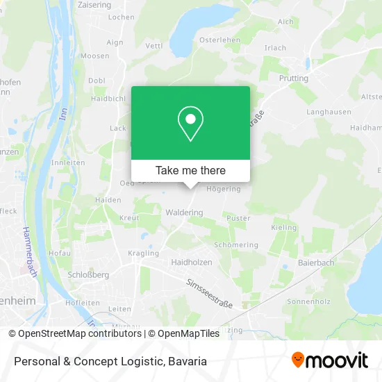 Карта Personal & Concept Logistic
