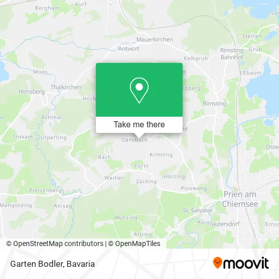 Карта Garten Bodler