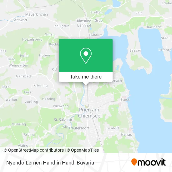 Карта Nyendo.Lernen Hand in Hand