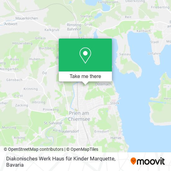 Diakonisches Werk Haus für Kinder Marquette map