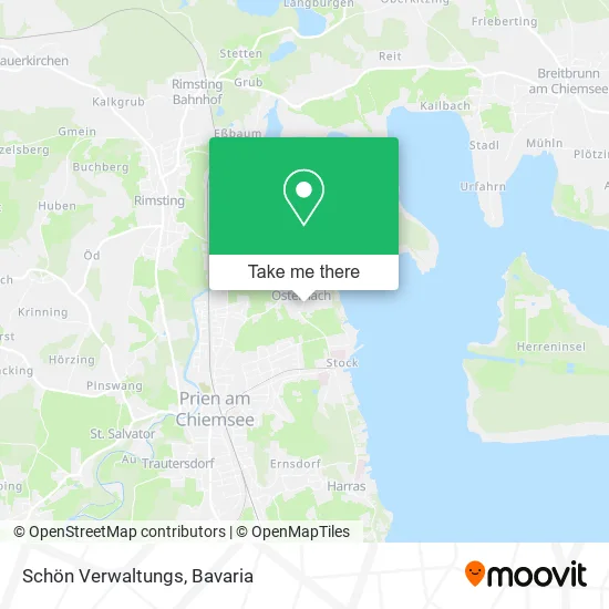 Карта Schön Verwaltungs