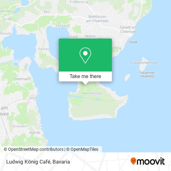 Ludwig König Café map