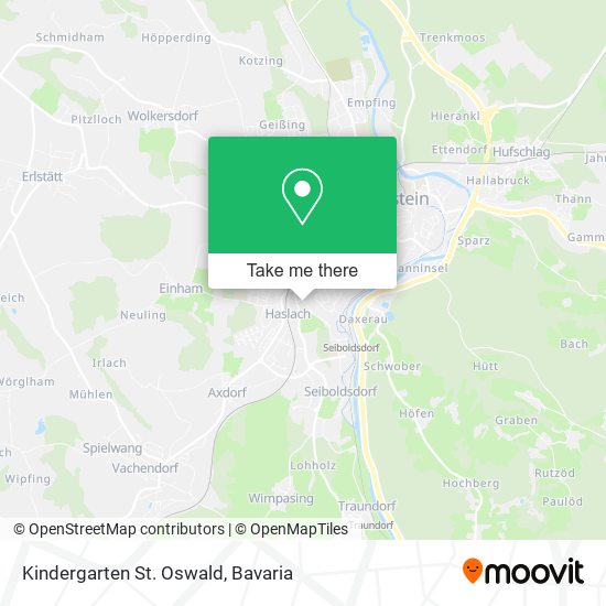 Kindergarten St. Oswald map