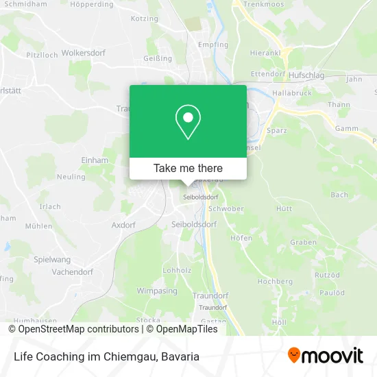 Life Coaching im Chiemgau map