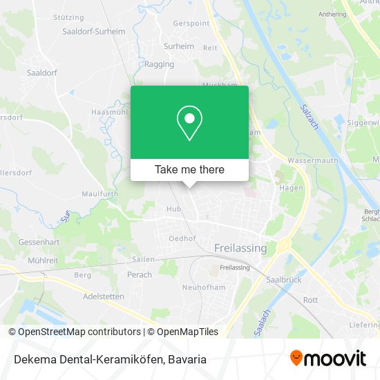 Карта Dekema Dental-Keramiköfen