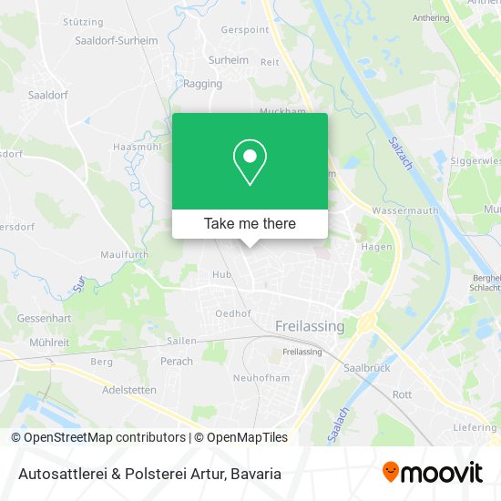 Autosattlerei & Polsterei Artur map