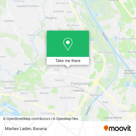 Карта Marlies Laden