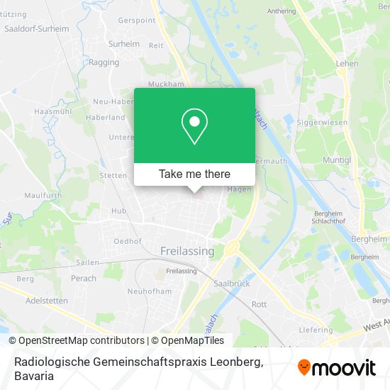 Radiologische Gemeinschaftspraxis Leonberg map
