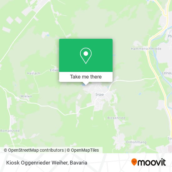 Kiosk Oggenrieder Weiher map