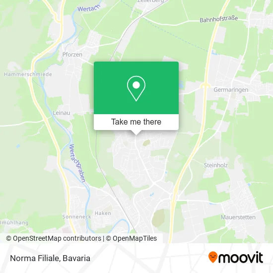 Карта Norma Filiale