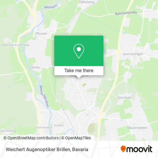 Карта Weichert Augenoptiker Brillen
