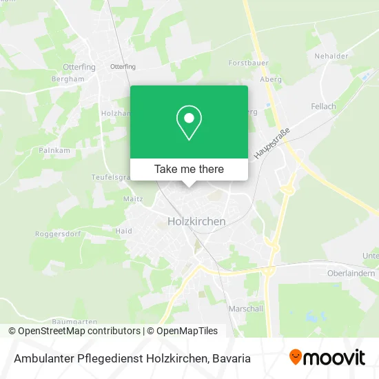 Карта Ambulanter Pflegedienst Holzkirchen
