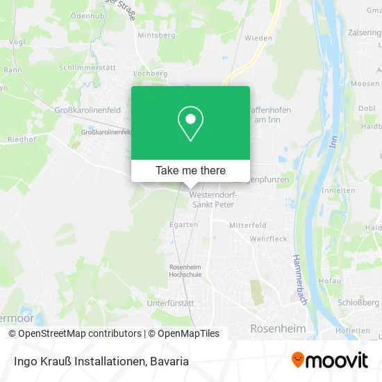 Карта Ingo Krauß Installationen