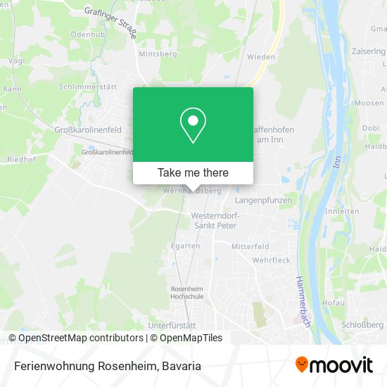 Ferienwohnung Rosenheim map