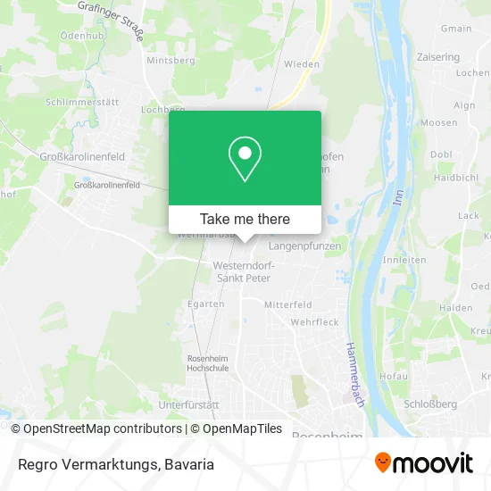 Карта Regro Vermarktungs