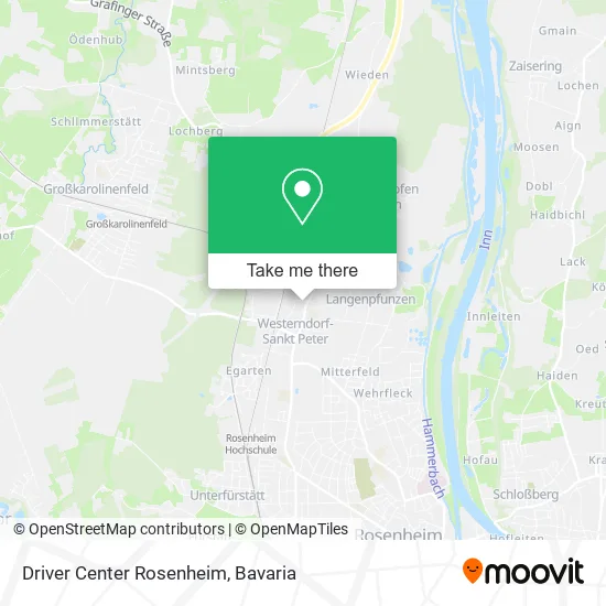 Карта Driver Center Rosenheim