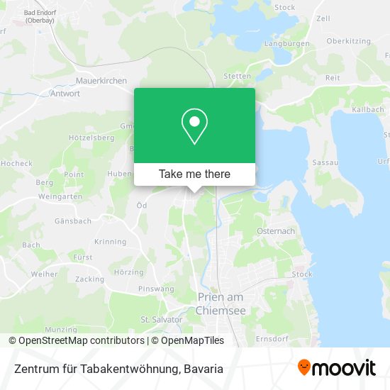 Zentrum für Tabakentwöhnung map