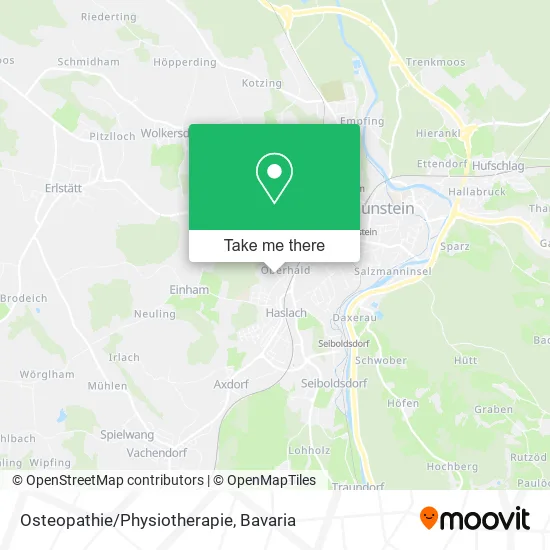 Карта Osteopathie/Physiotherapie