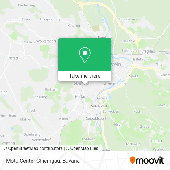 Moto Center Chiemgau map