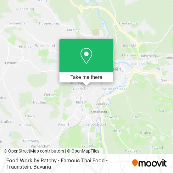 Карта Food Work by Ratchy - Famous Thai Food - Traunstein