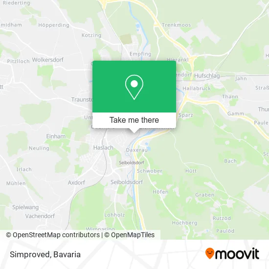 Карта Simproved