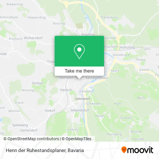 Карта Henn der Ruhestandsplaner