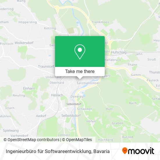 Карта Ingenieurbüro für Softwareentwicklung